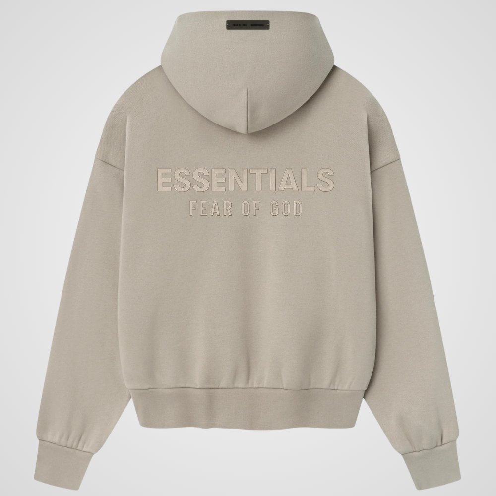 Fear of God ESSENTIALS SS25 Classic Fleece Hoodie, Timber