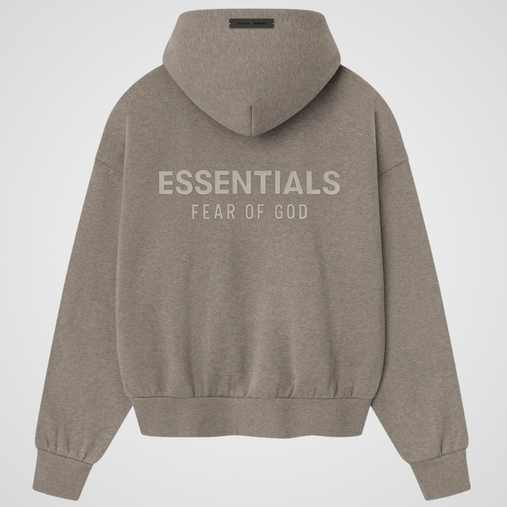 Original Fear of God ESSENTIALS Hoodie in Grey Colour by Averlo