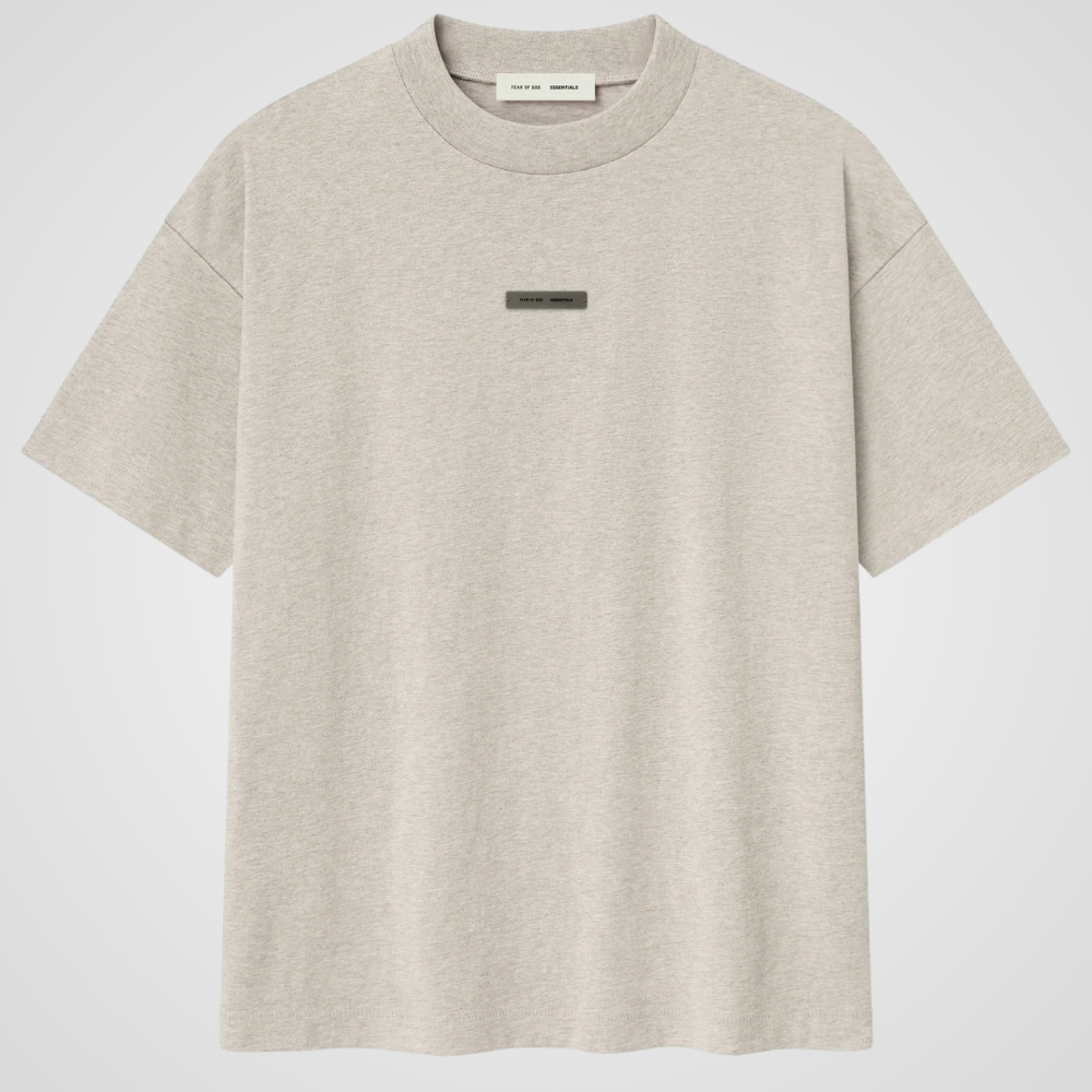 Fear of God ESSENTIALS T-Shirt Heather Stone - Averlo