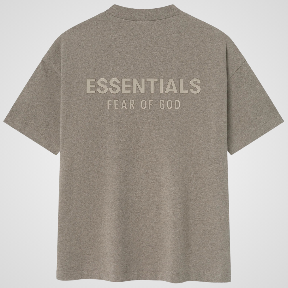 ESSENTIALS Tee Fear of God in Stone Grey - Averlo