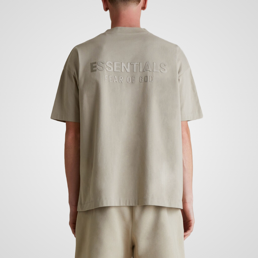 Fear of God ESSENTIALS T-Shirt Heather Stone - Averlo
