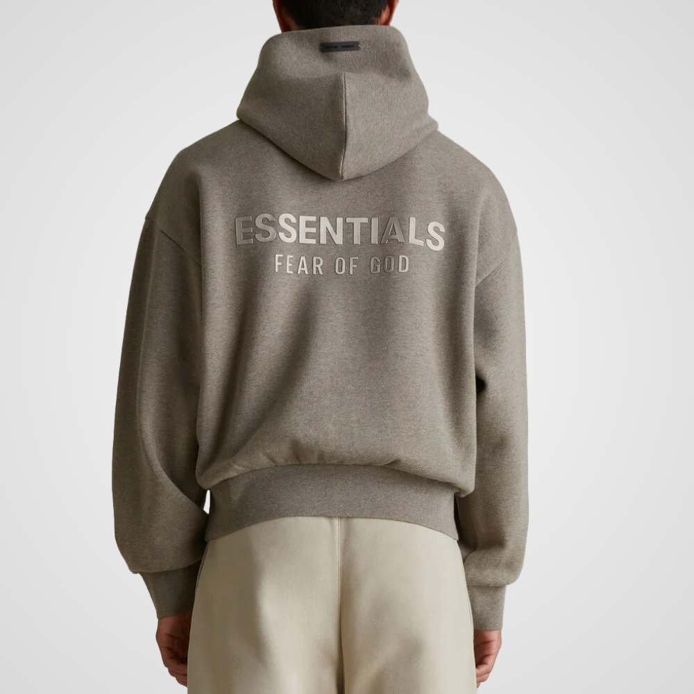 ESSENTIALS Hoodie in Grey Colour - Averlo