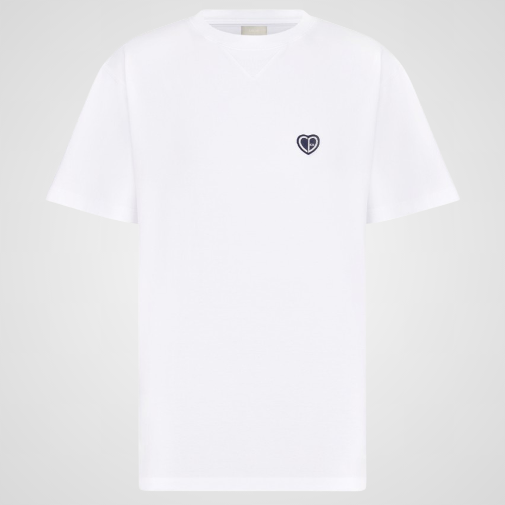Dior "CD" Heart Patch T-Shirt