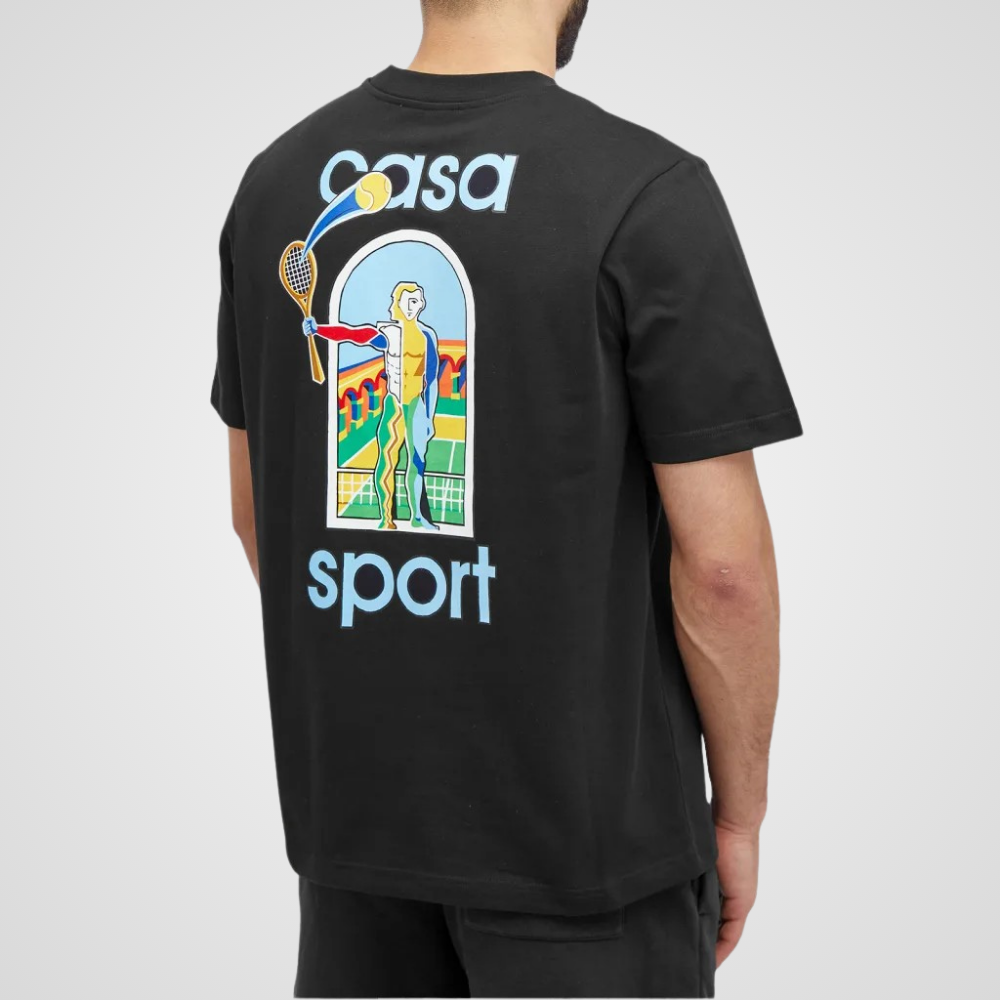 Casablanca Le Jeu Colore T-Shirt Black
