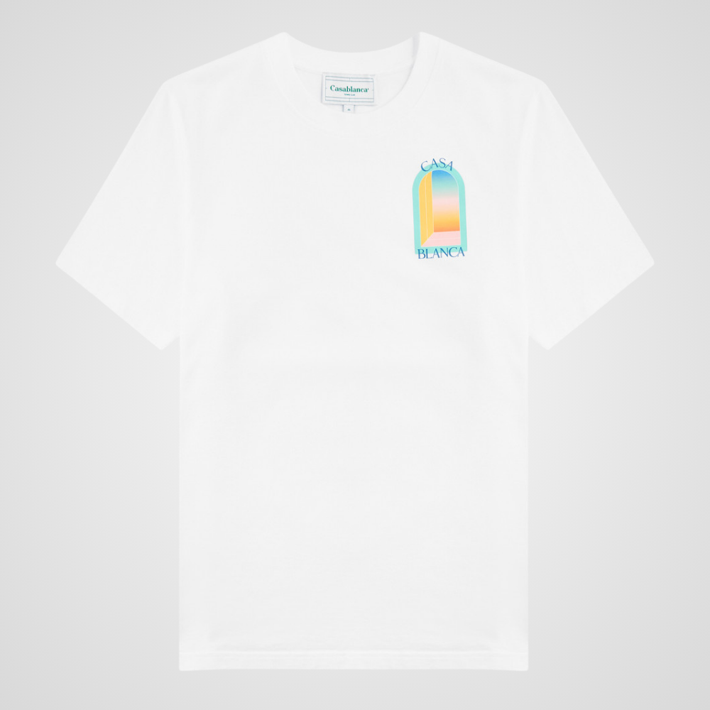 Casablanca L'Arc Colore T-Shirt White
