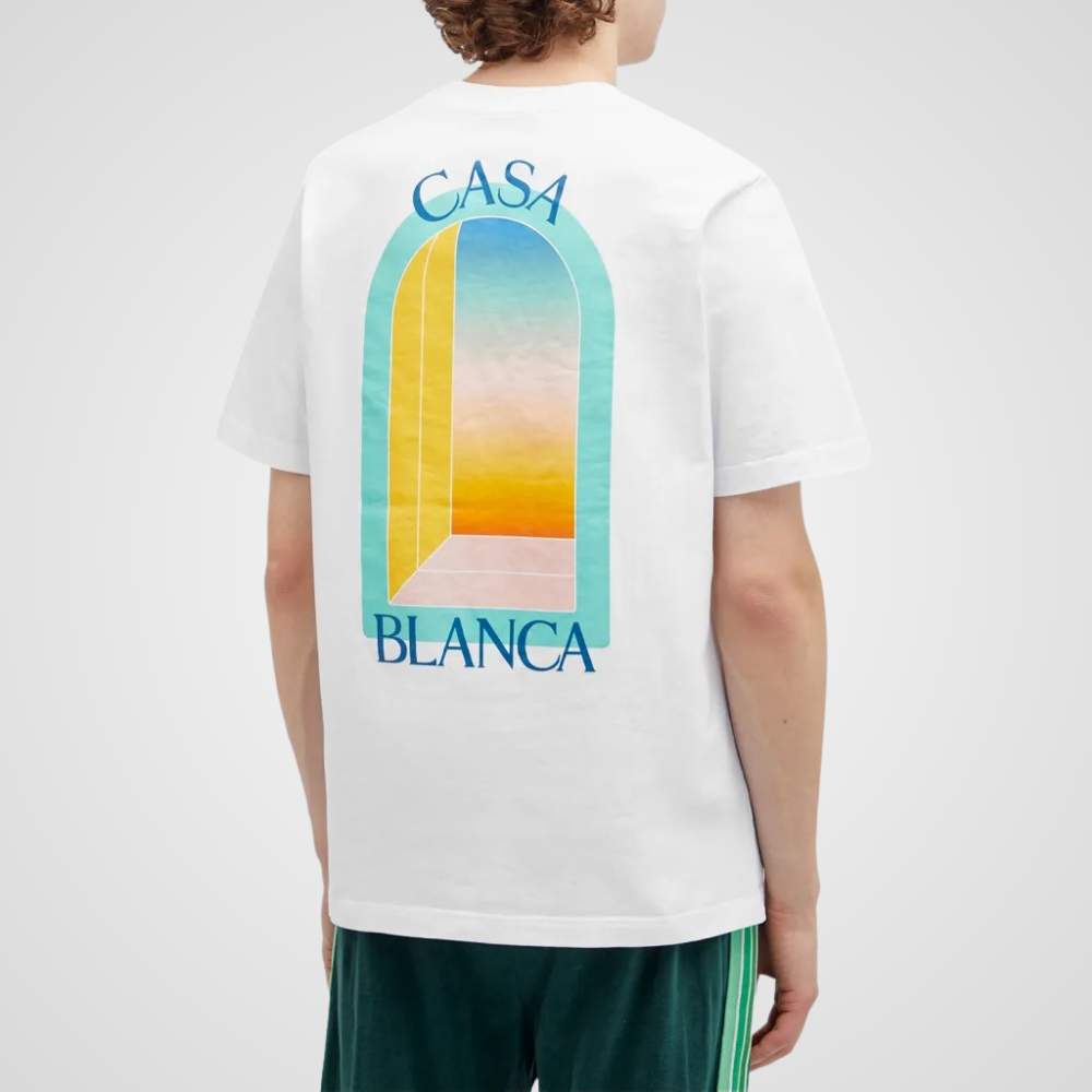 Casablanca L'Arc Colore T-Shirt White