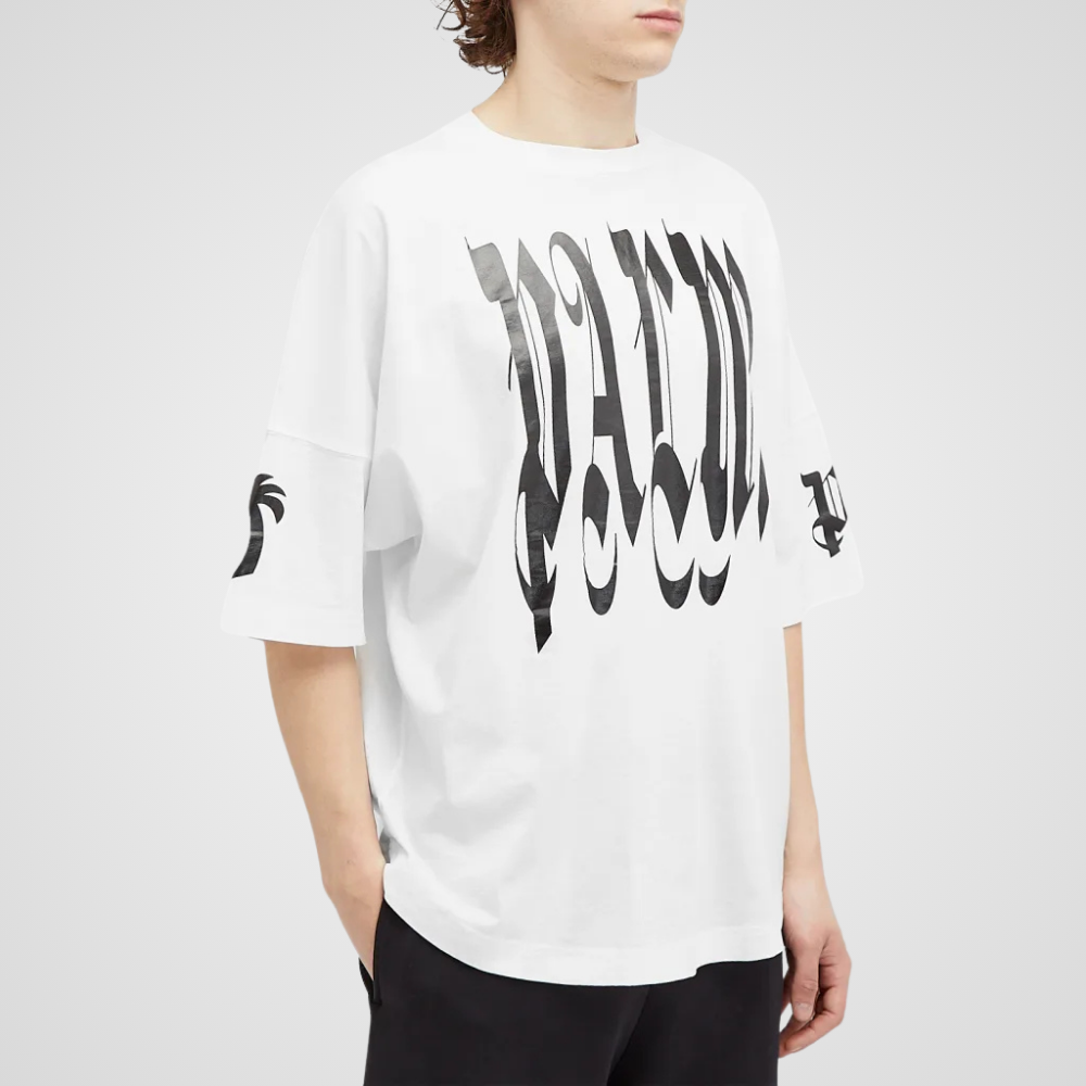 Palm Angels White T-Shirt by Averlo Australia