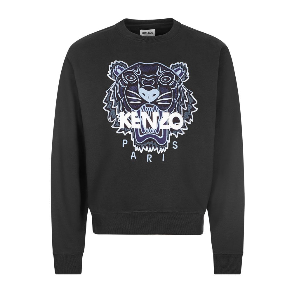 Kenzo black tiger sweatshirt top
