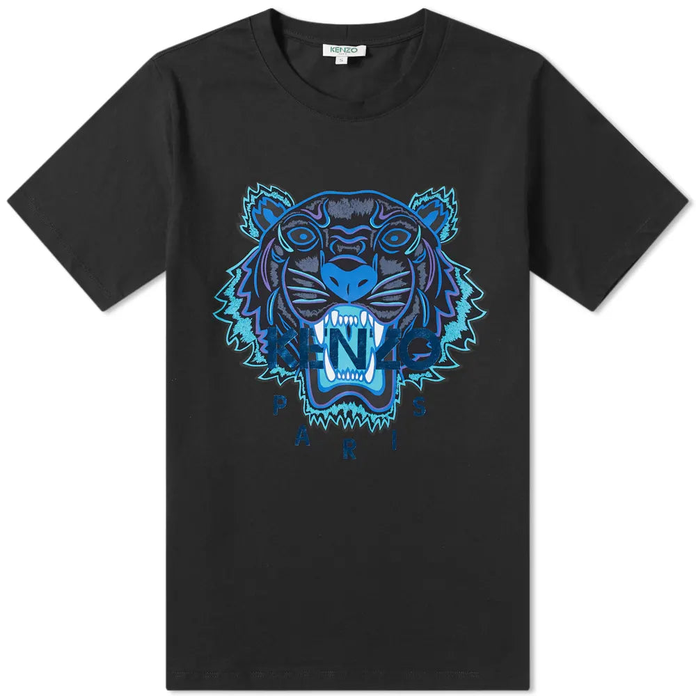 Kenzo black and shop grey t shirt