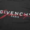 Givenchy Paris Signature Embroidered Logo T-Shirt Black/Red