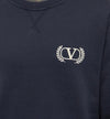 Valentino Varsity V Logo Sweatshirt