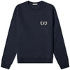 Valentino Varsity V Logo Sweatshirt