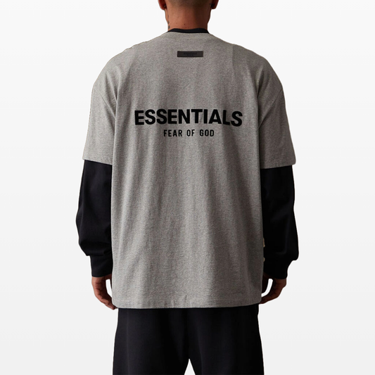 Fear of God ESSENTIALS SS22 T-Shirt, Dark Oatmeal