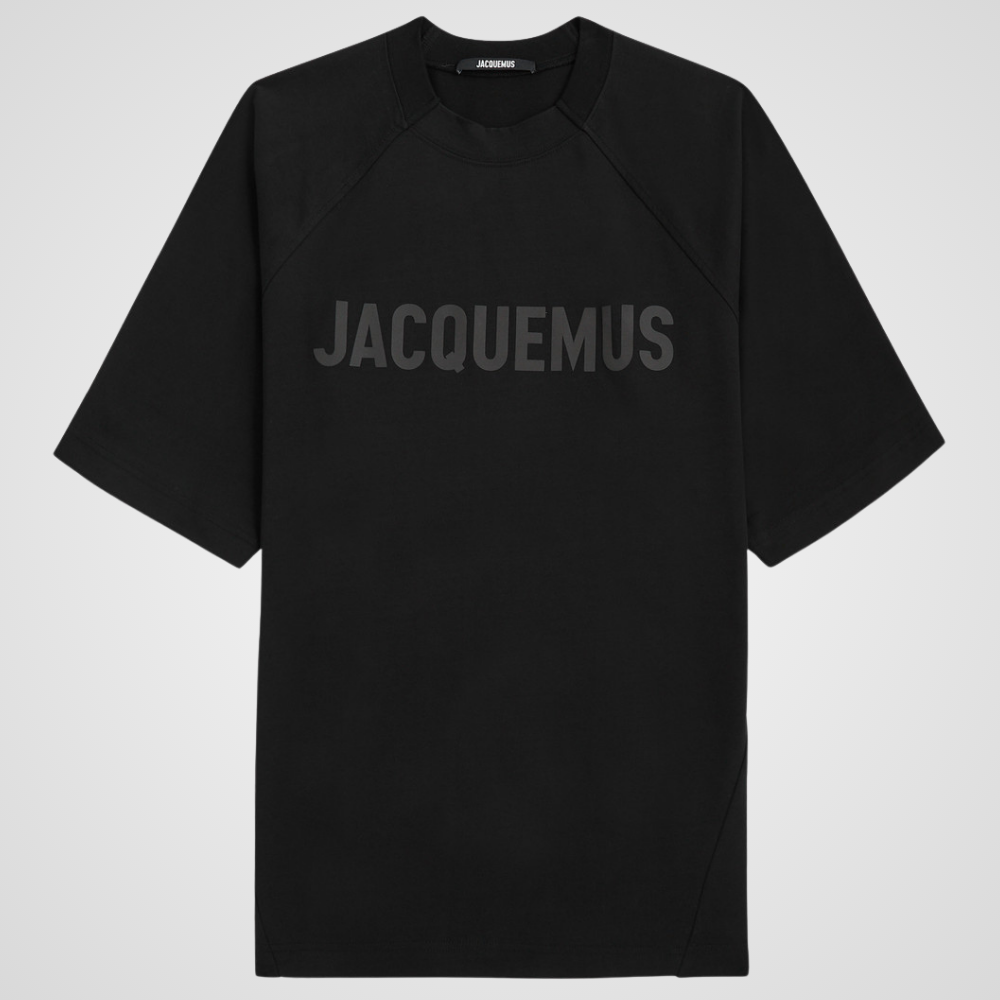 Jacquemus Le T-Shirt Typo Black