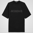 Jacquemus Le T-Shirt Typo Black