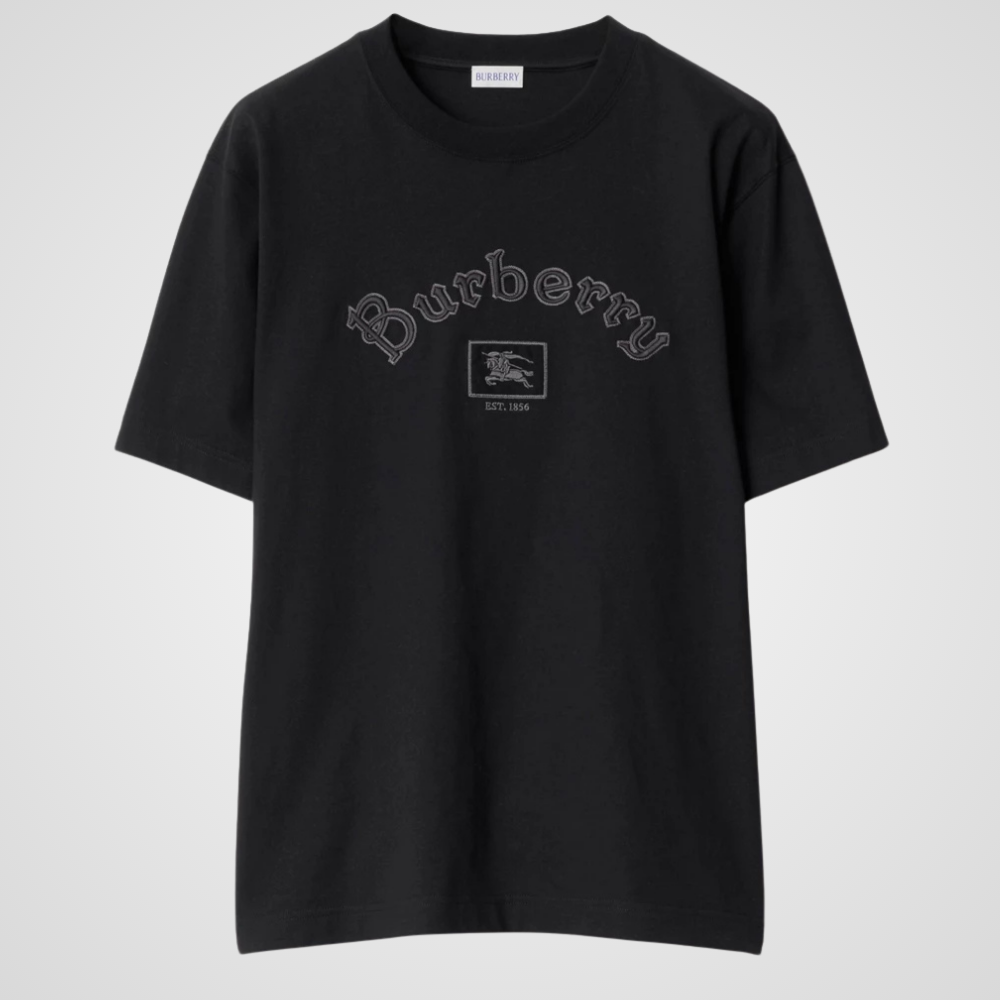Burberry Gothic Logo T-Shirt, Black – Averlo