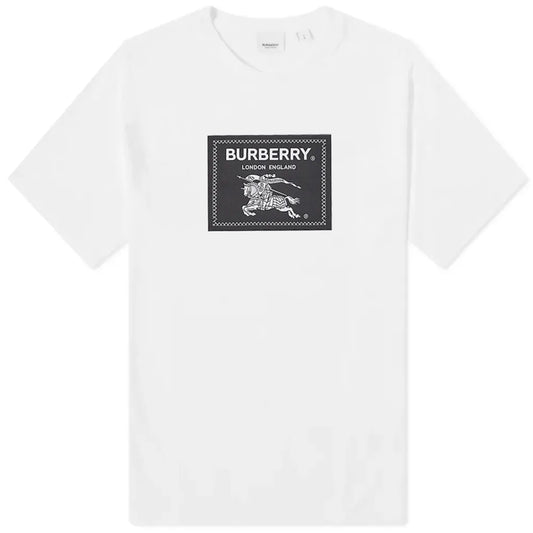 Burberry Roundwood Logo T-Shirt, White