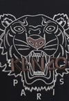 Kenzo Oversize Embroidered Tiger T-Shirt Black/Brown