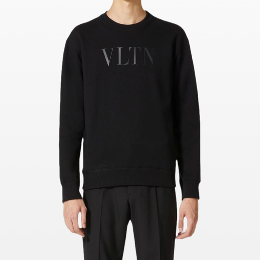 Valentino VLTN Logo Sweatshirt Black