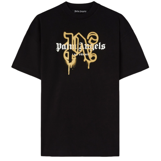 Palm Angels Las Vegas Monogram Sprayed Logo T-Shirt