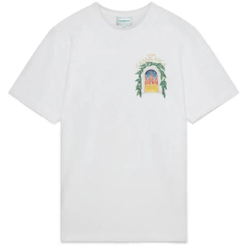 Casablanca Avenida T-Shirt White