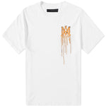 A white cotton T-shirt by Amiri, named the 