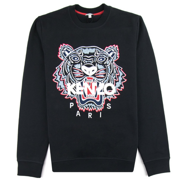 Kenzo Classic Tiger Embroidered Sweatshirt