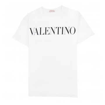 Valentino Printed Logo T-Shirt, White