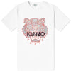 Kenzo White Silicone Scuba Tiger T-Shirt